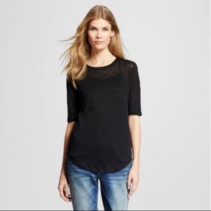 Jessica Alba’s Who What Wear Linen Tee